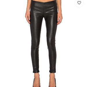 Velvet by Graham and Spencer faux leather leggings
